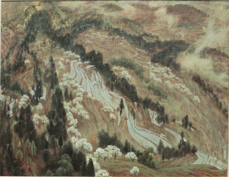 《大地无言32号》布面油画 180×140 2005年.jpg