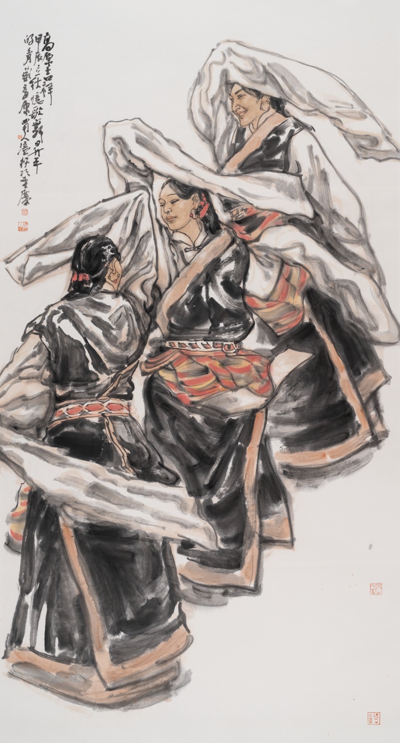 《吉祥高原》180x90cm  2024年.jpg