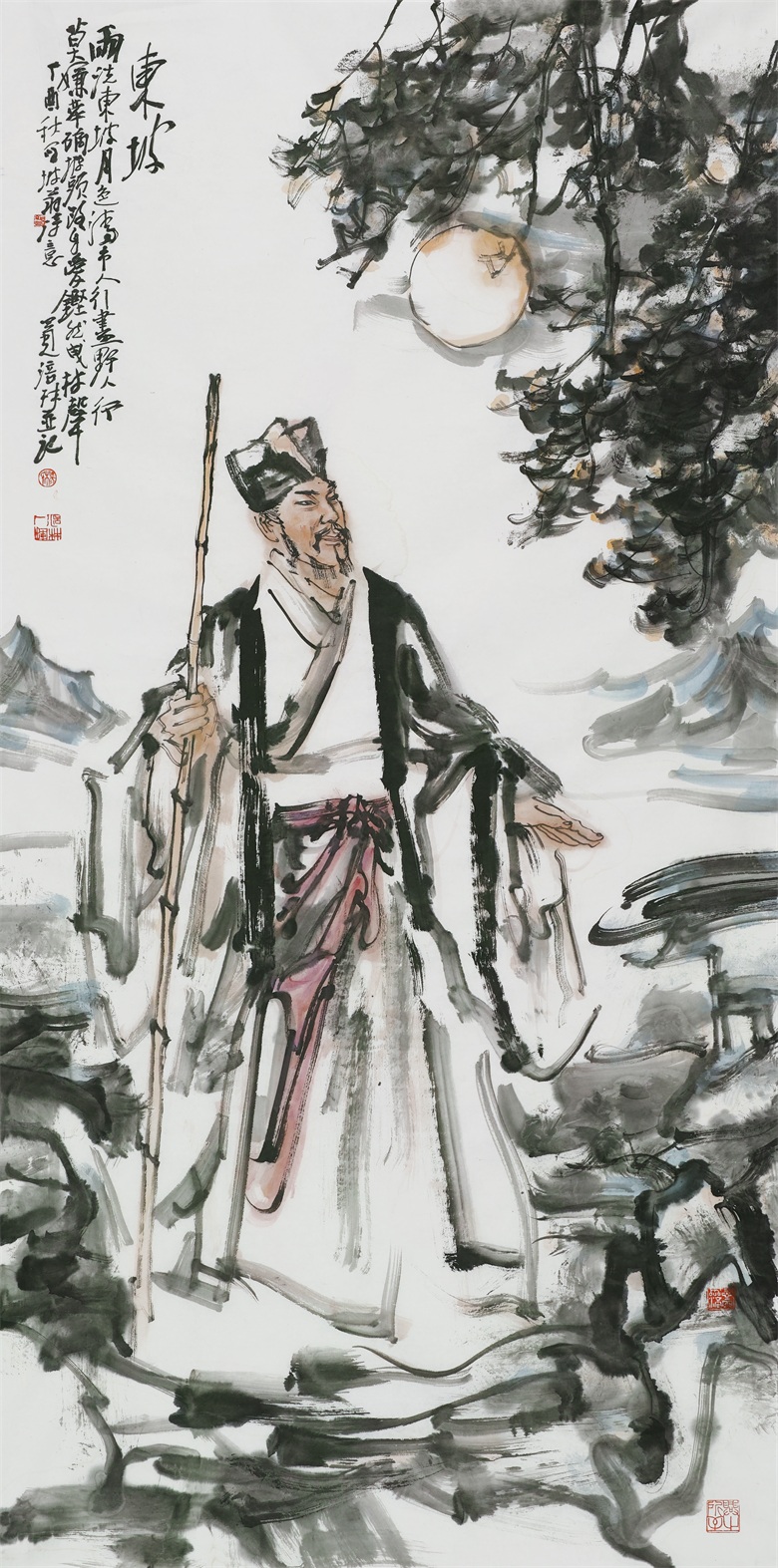 《东坡》  136x68cm  2017年.jpg